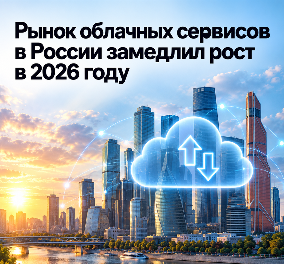 Рынок облачных сервисов в России замедлил рост в 2026 году