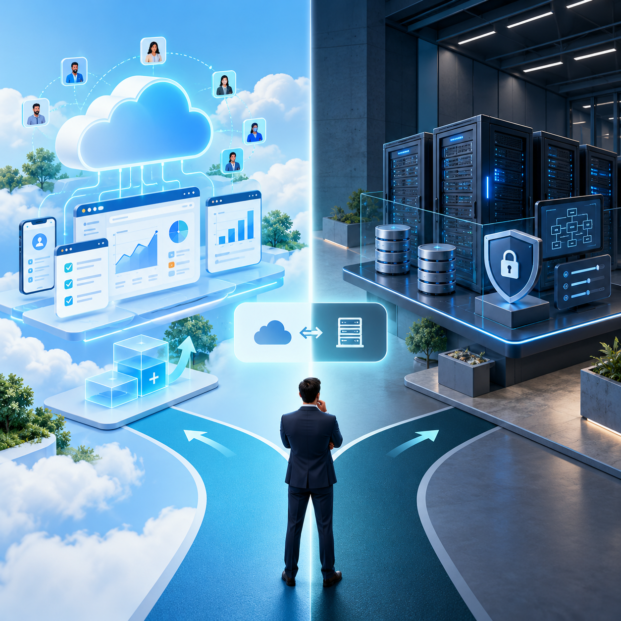 SaaS или On-Premise: что выбрать бизнесу в 2026 году